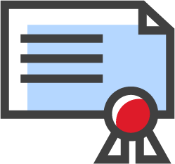 award with ribbon icon