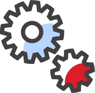 manufacturing gears icon